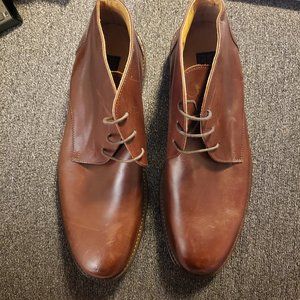 New Men's Mercanti Fiorentini leather dress shoes - size 10.5